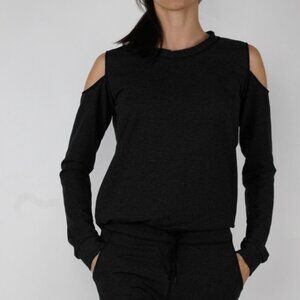 Cozy Off Shoulder Long Sleeved Shirt